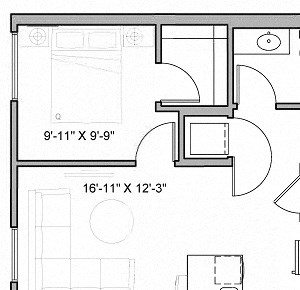 Floorplan Floorplan at The Whittaker, Washington